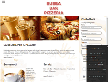 Tablet Screenshot of bubbabarpizzeria.com